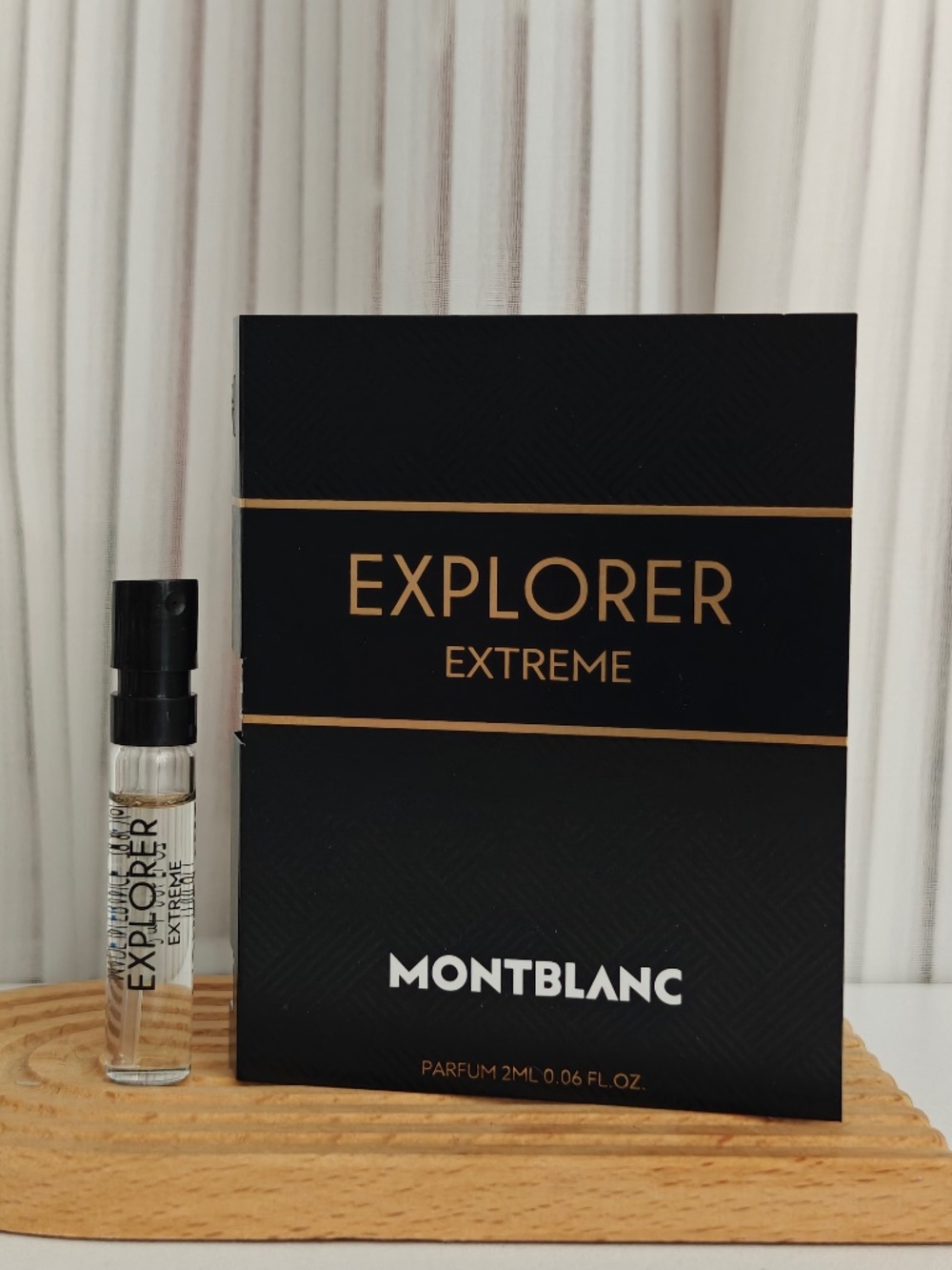 New Montblanc Explorer Extreme Spray Sample 2ml/ 0.06 oz